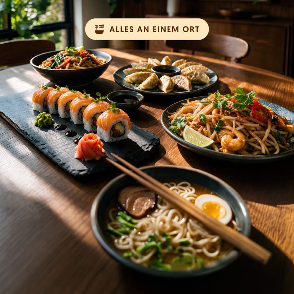 Ramen, Curry, Kimchi und mehr