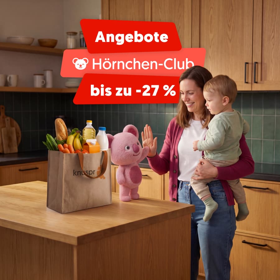 Wöchentliche Rabtte für den Hörnchenclub