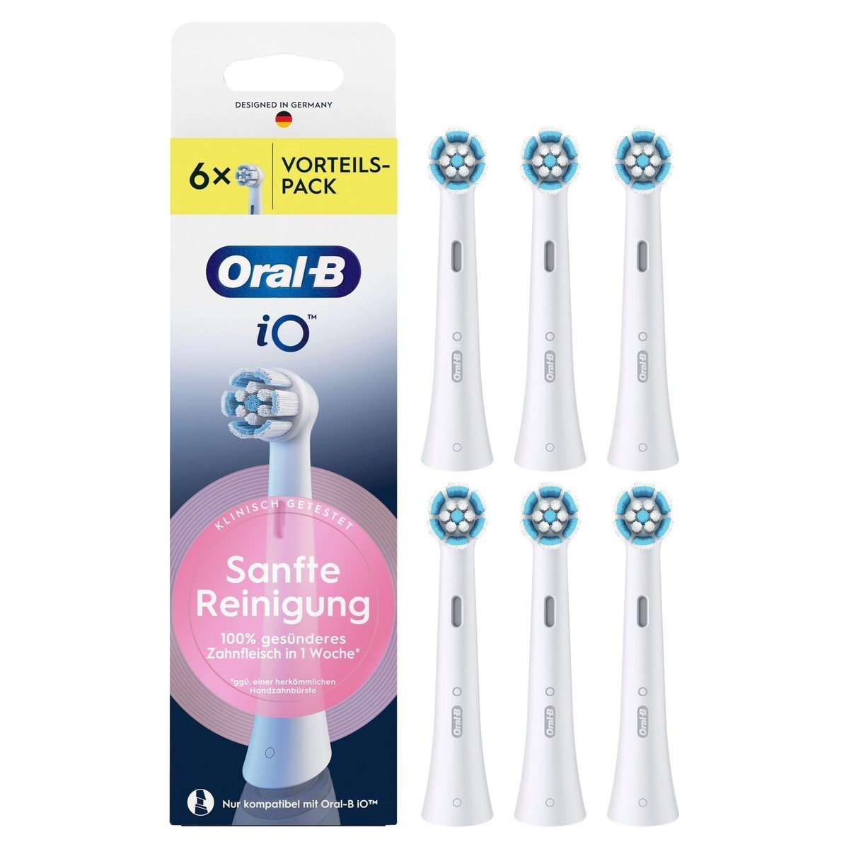 Oral-B Aufsteckbürsten iO Sanfte Reinigung