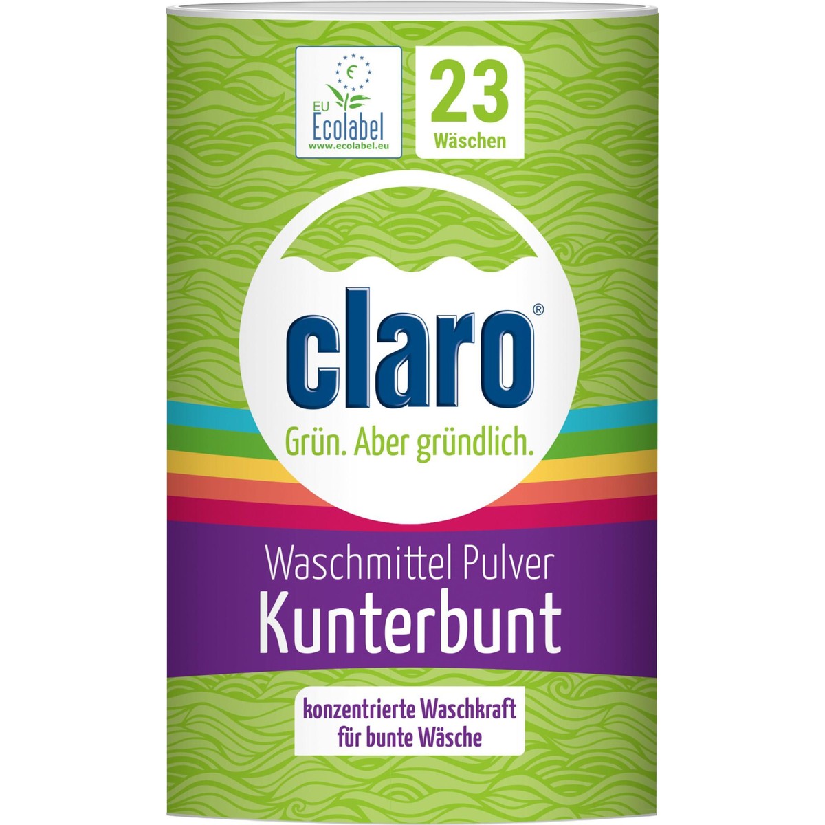 claro Waschmittel-Pulver Kunterbunt