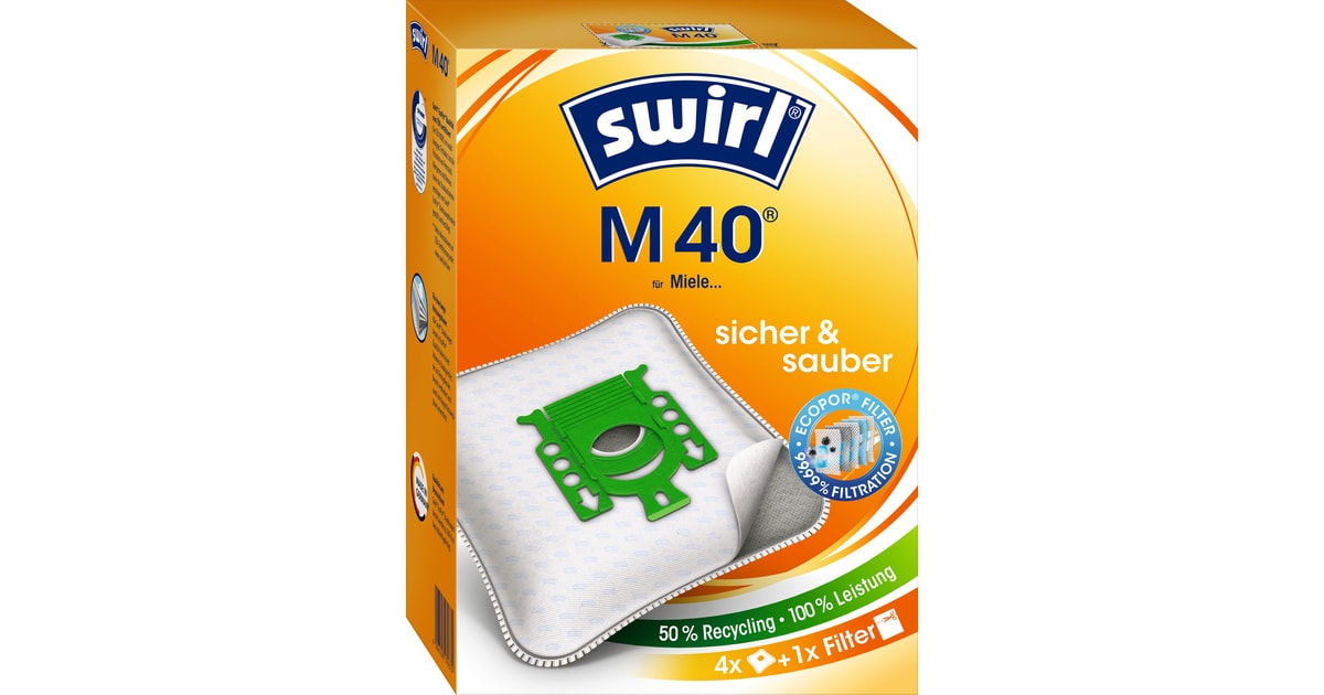 Swirl M 40 EcoPor® für Miele