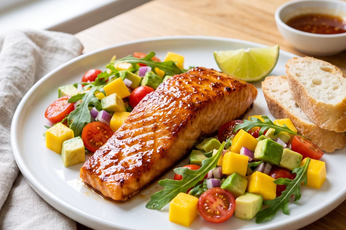 Honey-Glazed Salmon