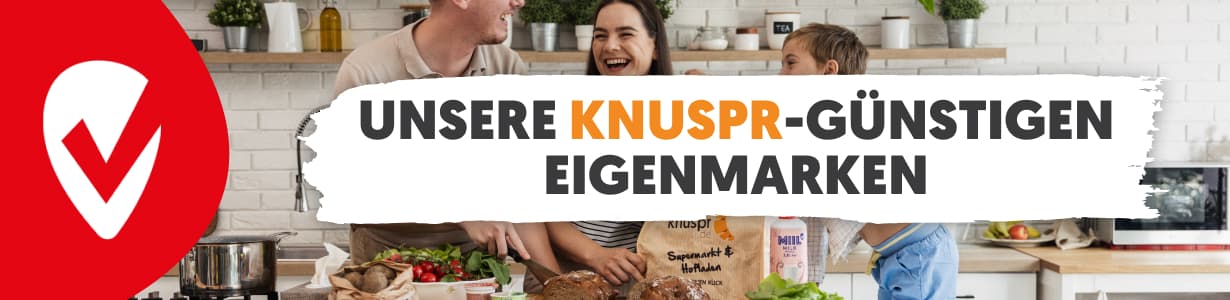 Unsere Knuspr-Günstigen Eigenmarken