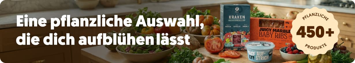 Pflanzlich: Genuss mit Liebe