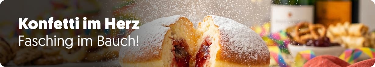 Fasching: Genuss für die Narrenzeit