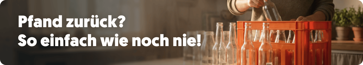 Pfandrückgabe: So einfach wie noch nie
