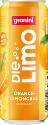 Die Limo von granini Orange-Lemongras Dose (EINWEG)
