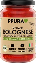 PPURA BIO Sugo vegan Bolognese - with soy
