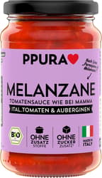 PPURA BIO Sugo Parmigiana - with eggplants, tomatoes and parmesan