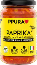 PPURA BIO Sugo paprika - with yellow bell pepper and almonds