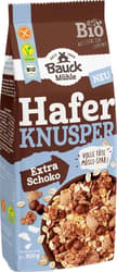 Bauck BIO Hafer Knusper Müsli Schoko glutenfrei