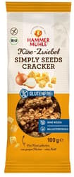 Hammermühle BIO Simply Seeds Cracker Käse & Zwiebel glutenfrei