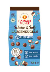 Hammermühle BIO Laugenkugeln Schoko & Salz glutenfrei
