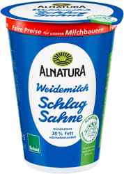 Alnatura BIO Weidemilch Schlagsahne