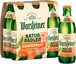 Warsteiner Naturradler Grapefruit 6 x 0,33l Mehrweg