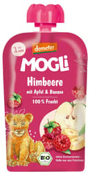 Mogli Bio Quetschie Himbeere mit Apfel und Banane