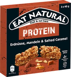 EAT NATURAL PROTEIN Erdnüsse, Mandeln & Salted Caramel 3er
