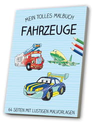 Malbuch Fahrzeuge