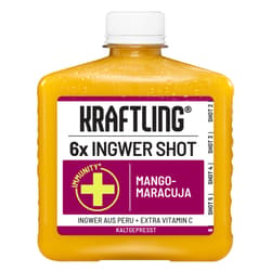 Kraftling Flachmann Ingwer Mango-Maracuja - Löwe (EINWEG)