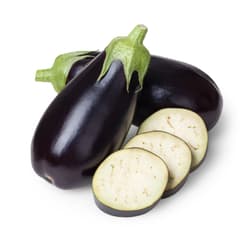 Organic aubergine, 1 pc.