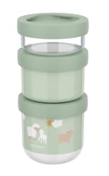 MEPAL Snackbox stapelbar mio 3-teilig - little farm