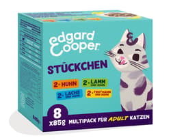 Edgard & Cooper Katze Multipack Stückchen in Soße