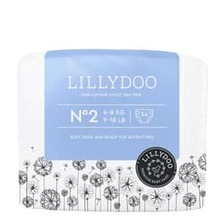 LILLYDOO Windeln Größe 2, 4-8 kg