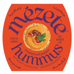 Mezete Gourmet Hummus Geröstete Paprika