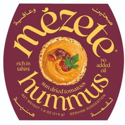 Mezete Gourmet Hummus Sonnengetrocknete Tomate
