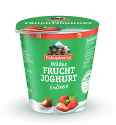 Berchtesgadener Land Fruchtjoghurt Erdbeere