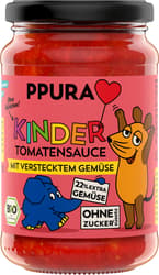 PPURA BIO Sugo KINDER-tomato sauce with hidden vegetables