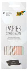 folia Papierstrohhalme Sweet Blossom 20cm