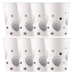 Paper cup Happy Birthday 200ml 8 pieces