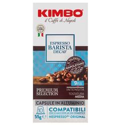 Kimbo Espresso Barista Decaffeinato Kaffeekapseln kompatible mit dem Nespresso Original
