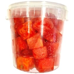 Wassermelonenwürfel