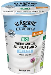 Gläserne Molkerei Bio Weidemilchjoghurt 1,8% Fett