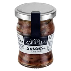 Casa Zarrella Anchovy Fillets in Oil 90g Jar