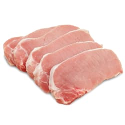 Schweine Minutensteaks in Scheiben