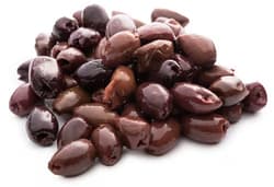 Pappudia Black Kalamata Olives without Pit, processed olives