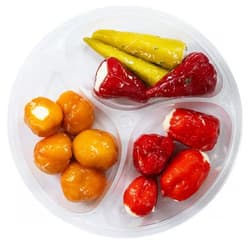 Pappudia Mix of cheese-filled peppers