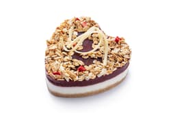 Pappudia Erdbeerherzkuchen zum Teilen