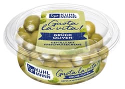 Kühlmann grüne Oliven mit Frischkäse