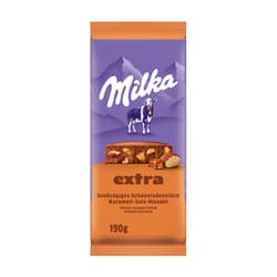 Milka Extra Karamell-Salz-Mandel