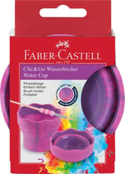 Faber-Castell Water Cup Clic&Go pink marble