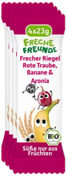Freche Freunde Bio Riegel Banane, Rote Traube & Aronia