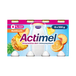 Actimel 0% Multifrucht 8x100g | 0,1% Fett