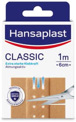 Hansaplast Classic Pflaster 1m x 6cm
