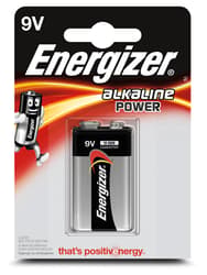 Energizer Alkaline Power E-Block (9V)