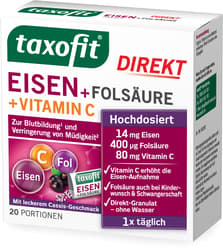 taxofit Iron + Folic Acid Direct Granules