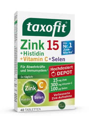 taxofit Zinc+Histidine Depot Tablets
